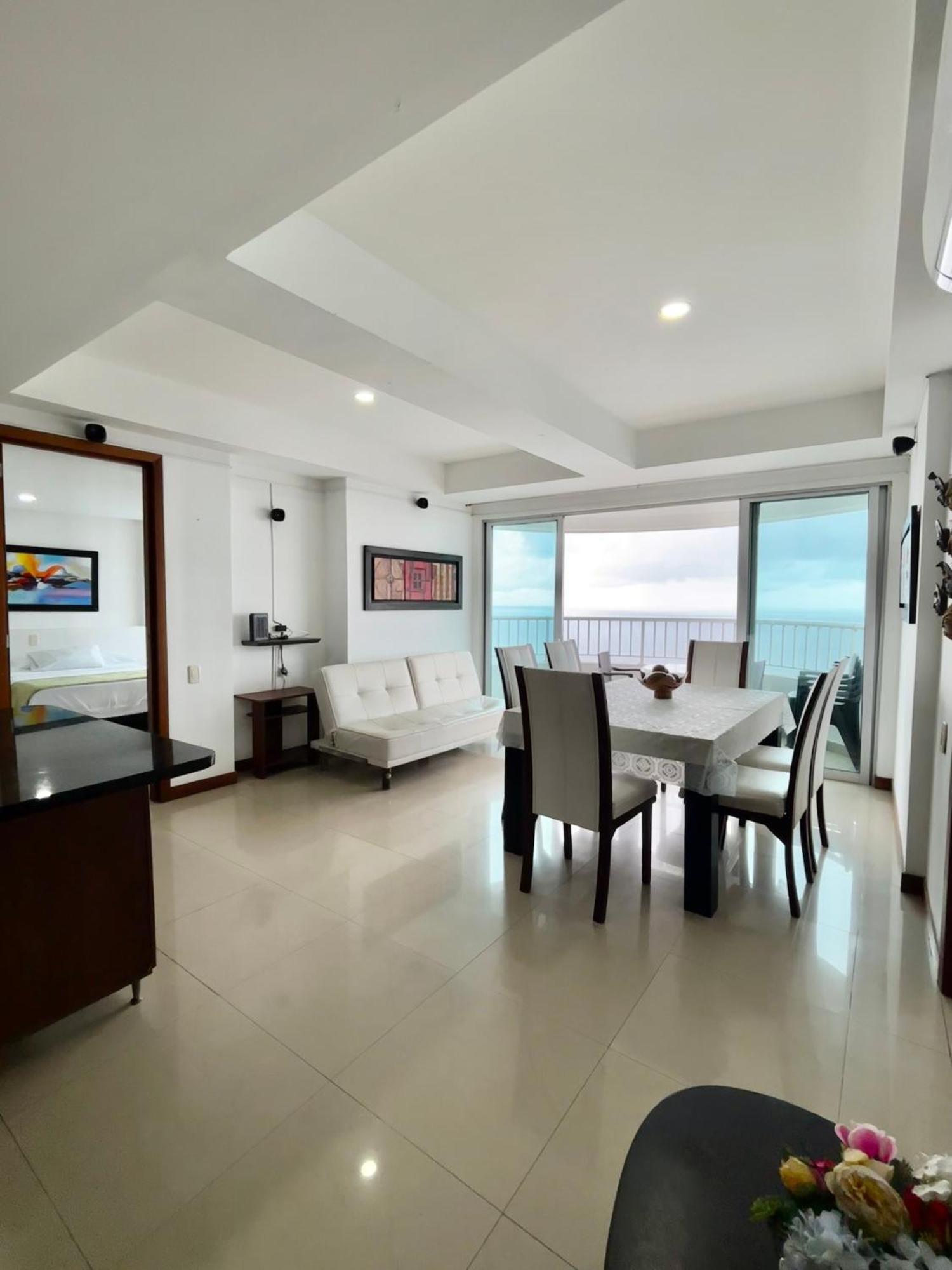 Paraiso En Bocagrande Con Vista Al Mar Cartagena Exterior foto