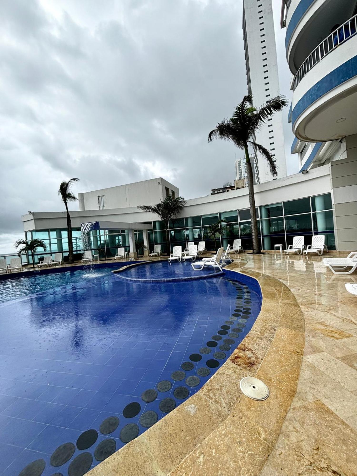 Paraiso En Bocagrande Con Vista Al Mar Cartagena Exterior foto