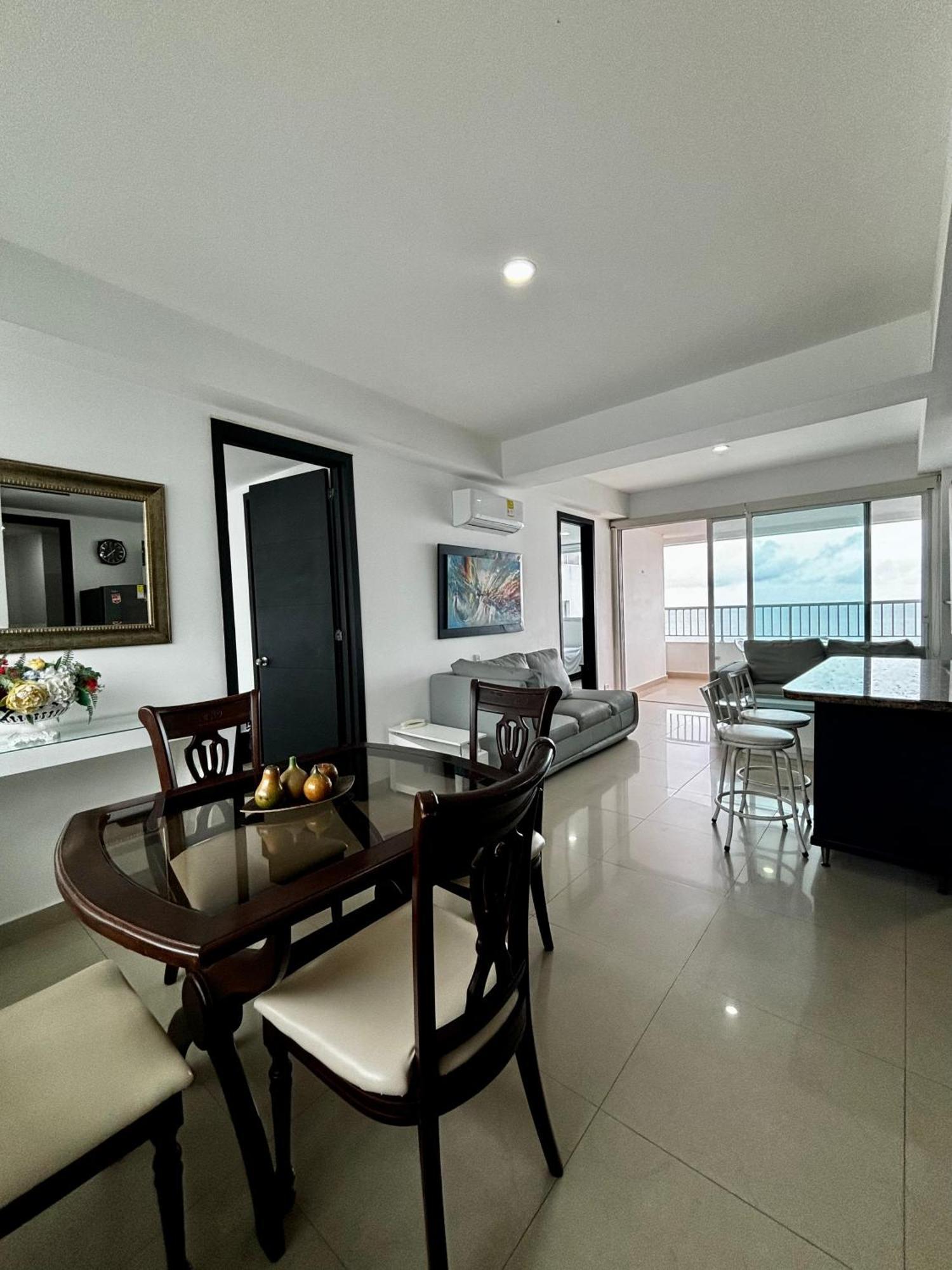 Paraiso En Bocagrande Con Vista Al Mar Cartagena Exterior foto